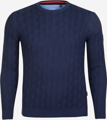 Hailys Men Sweater in Blue: front