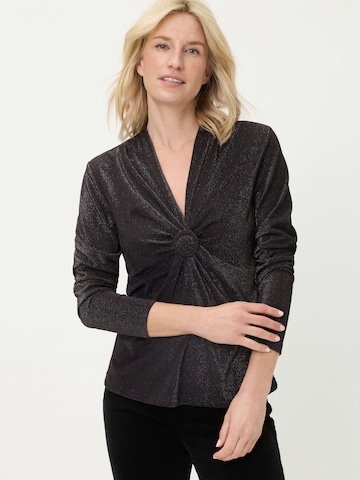 T-shirt Olsen en noir : devant