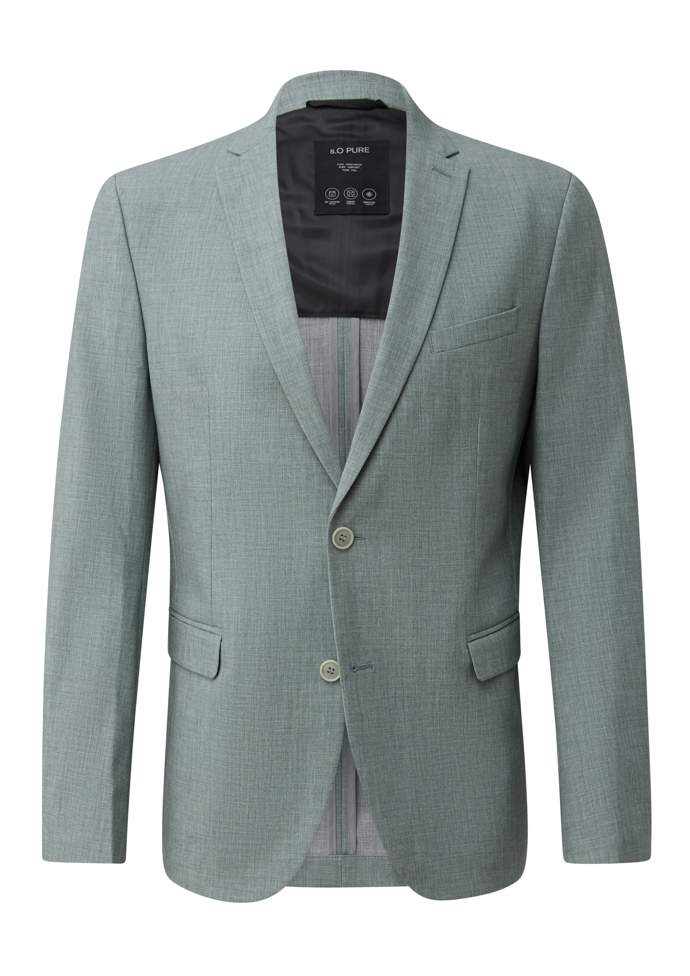 s.Oliver Suit Jacket ' S.OPURE ' in Green, Item view