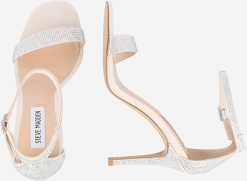 STEVE MADDEN Páskové sandály – šedá