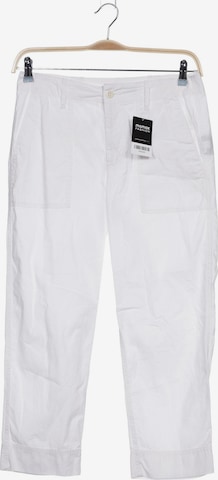 Lauren Ralph Lauren Stoffhose S in Weiß: predná strana