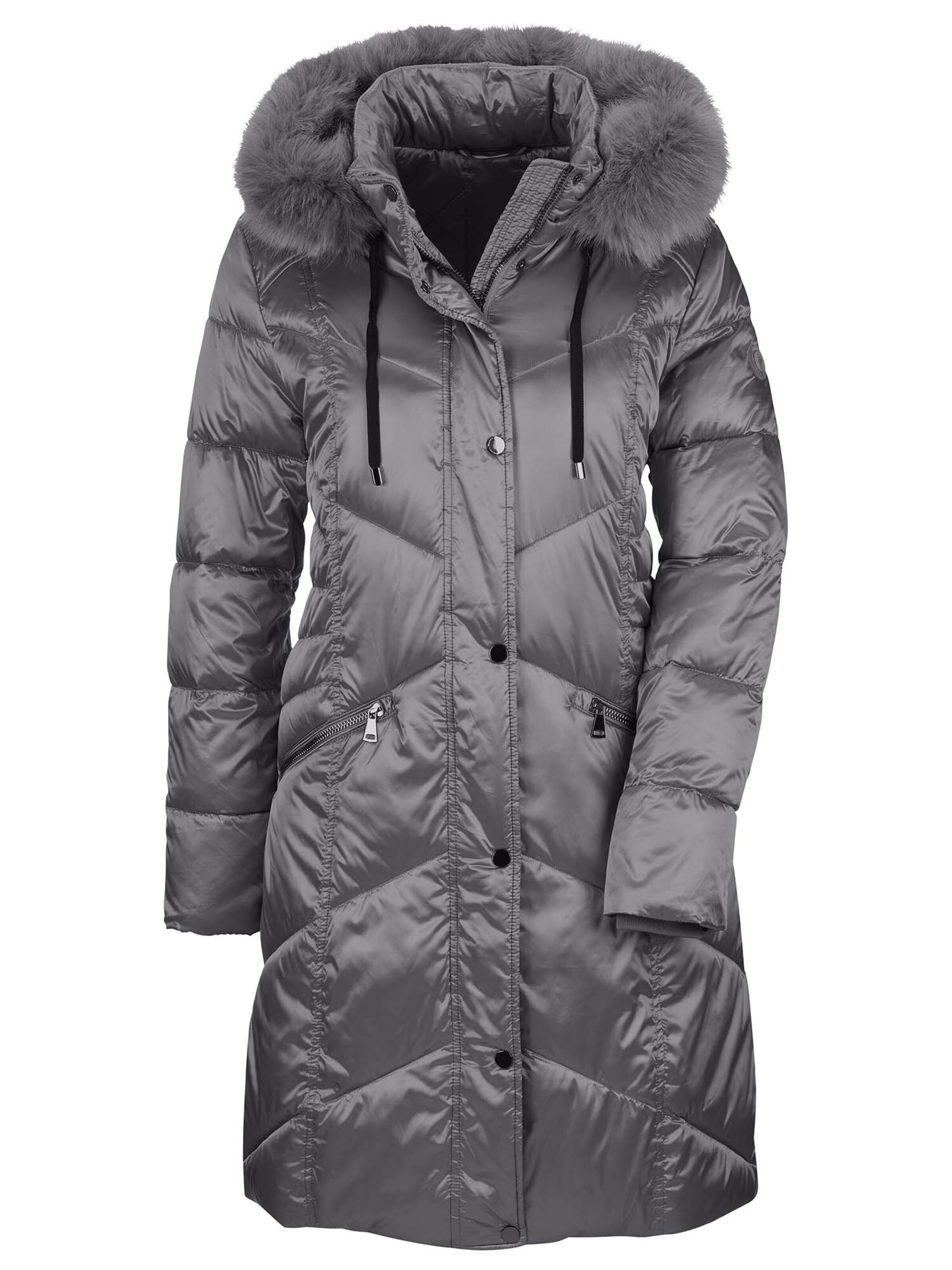 MADELEINE Veste d’hiver en graphite, Vue avec produit