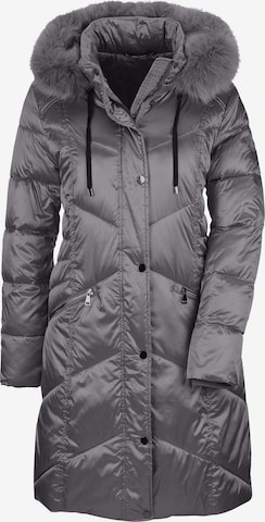 MADELEINE Winter jacket in Grey: front