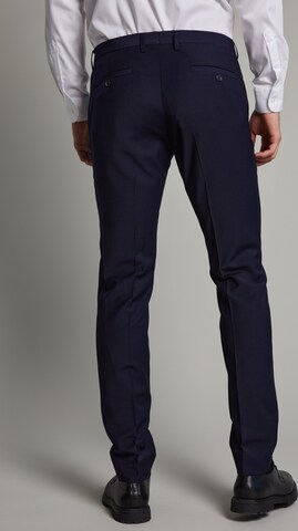 Coupe slim Pantalon 'Vincent' Matinique en bleu