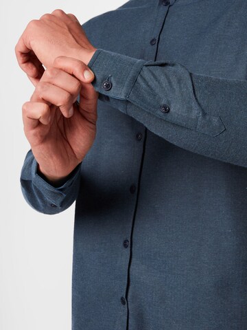 mėlyna Kronstadt Standartinis modelis Marškiniai 'Johan'
