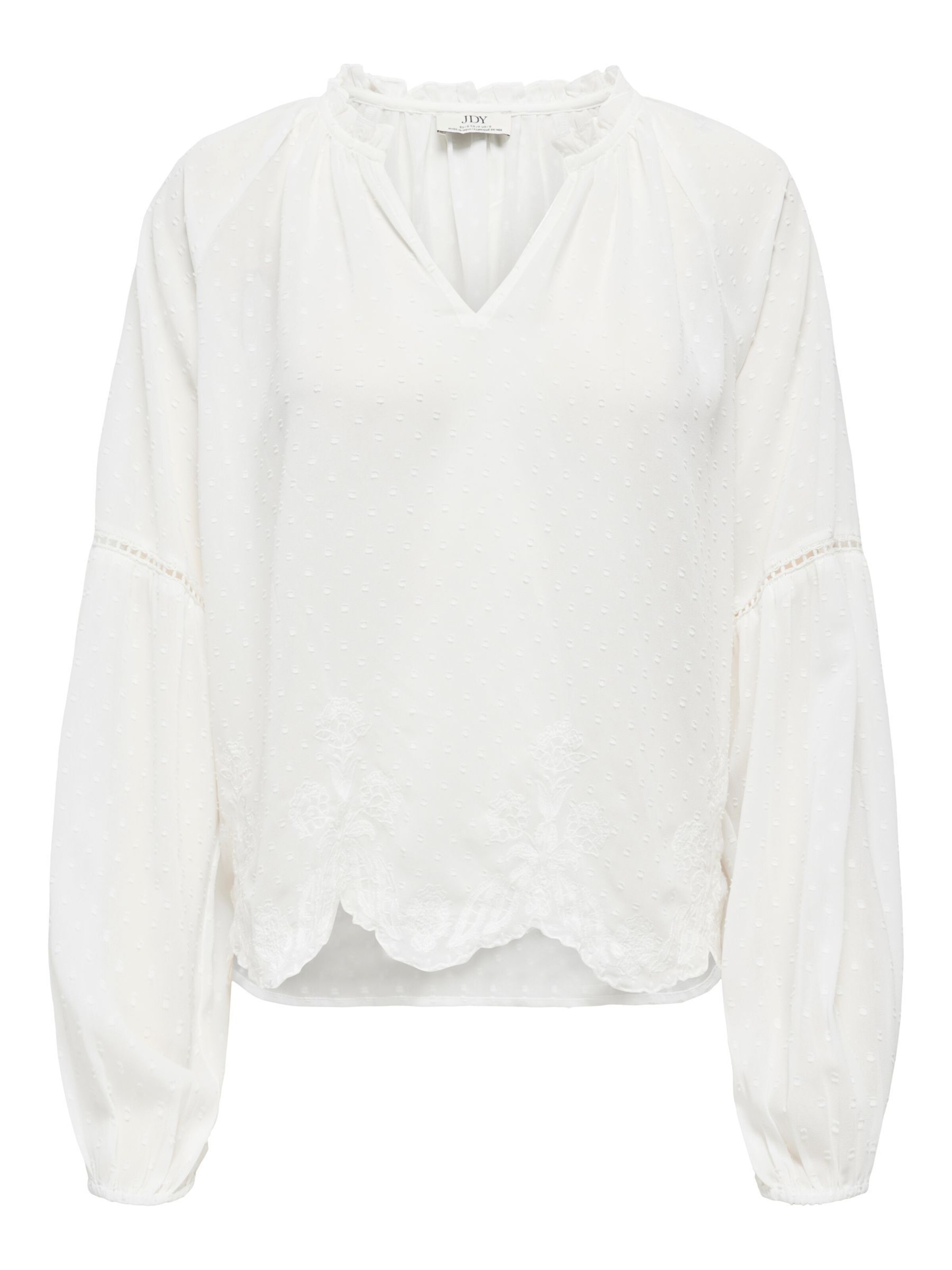 JDY Blouse 'JDYJESSIE' in Wit: voorkant