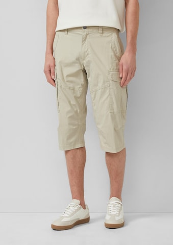 Regular Pantalon ' FILE ' s.Oliver en beige : devant