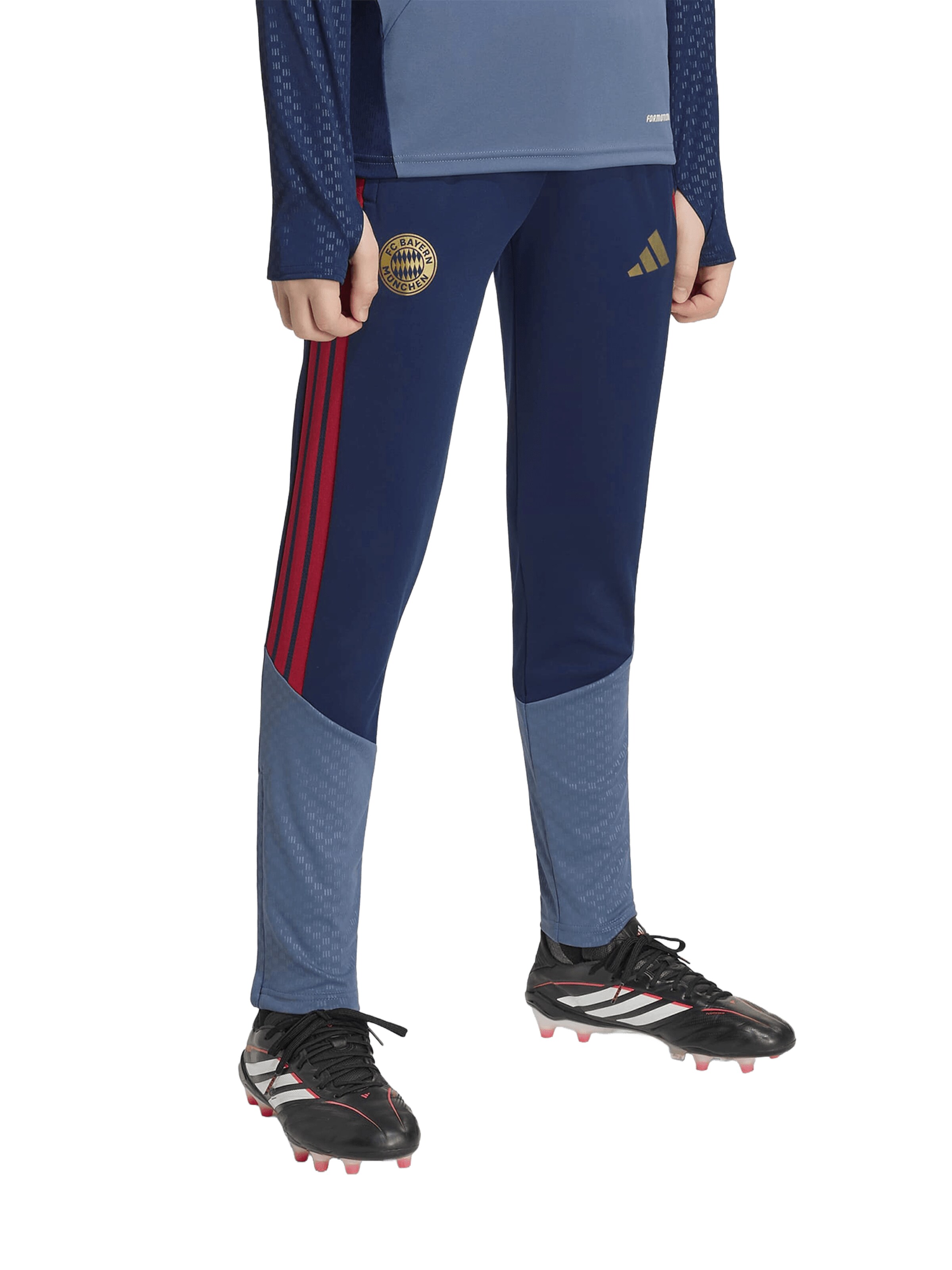 ADIDAS PERFORMANCE Regular Workout Pants in Blue: front
