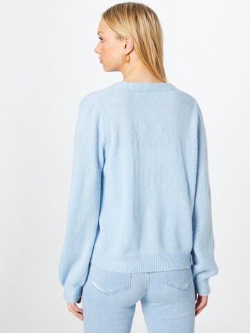 ICHI Knit Cardigan 'TAUREL' in Blue