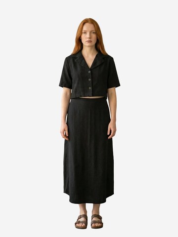 My fashion - Roupa de casa 'Zweiteiliges Set' em preto