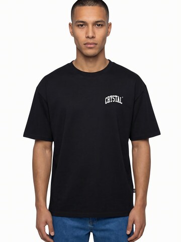 Crystal Paris Shirt 'Big City' in Zwart