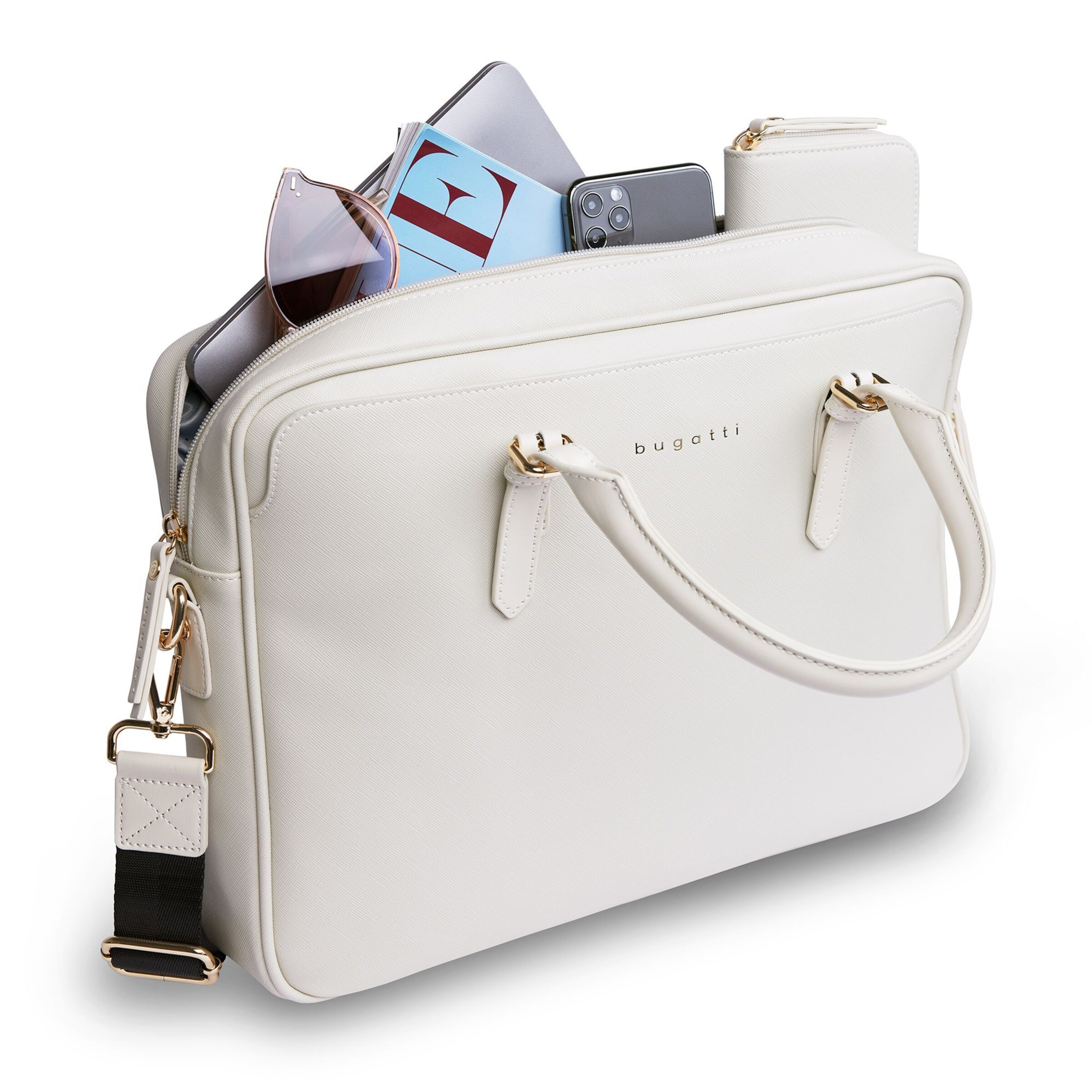 Borsa portadocumenti 'Ella' di bugatti in beige