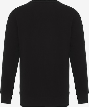 DENIM CULTURE Sweatshirt ' TED ' in Schwarz