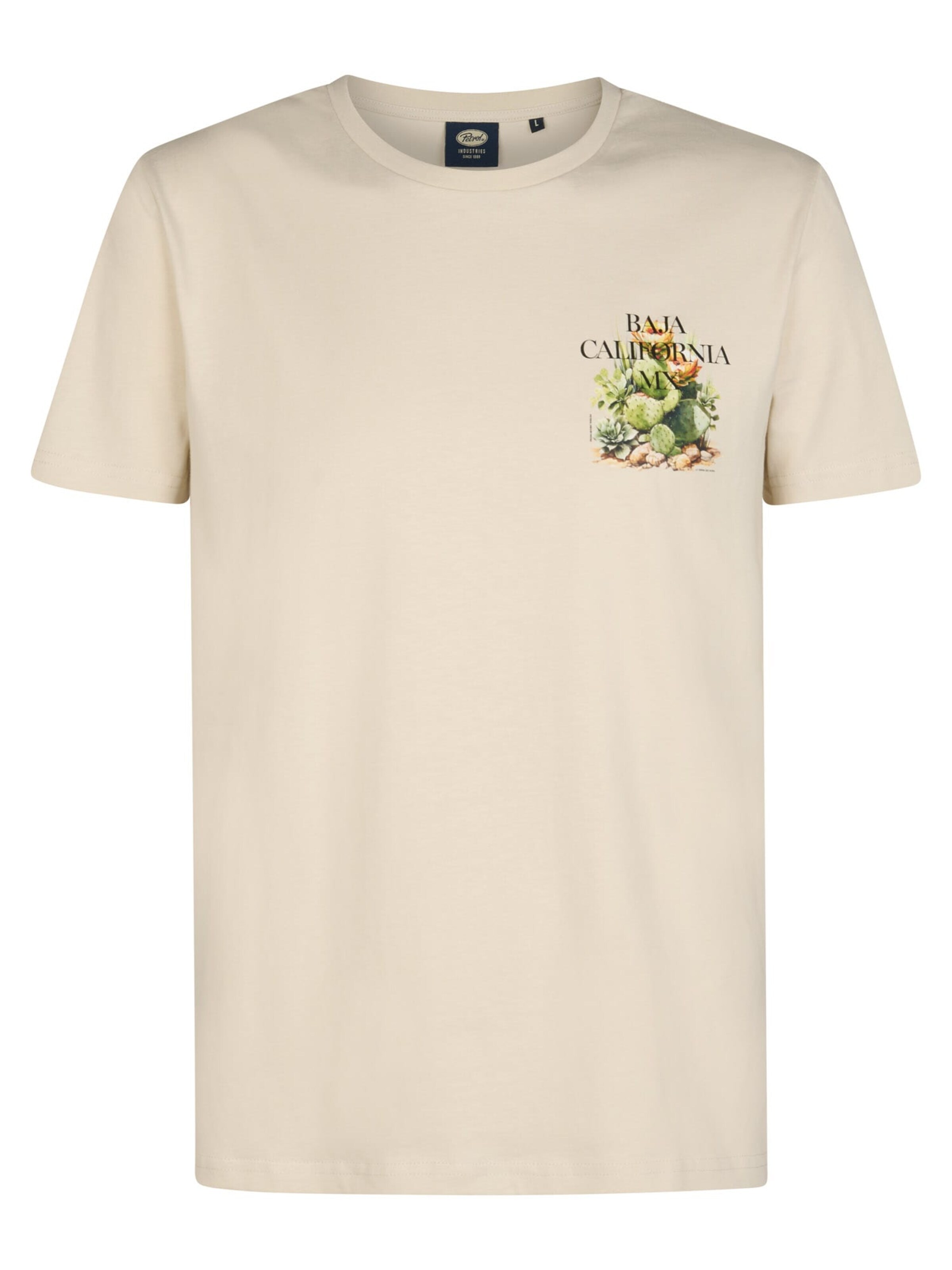 PETROL INDUSTRIES MEN Shirt in Beige: front