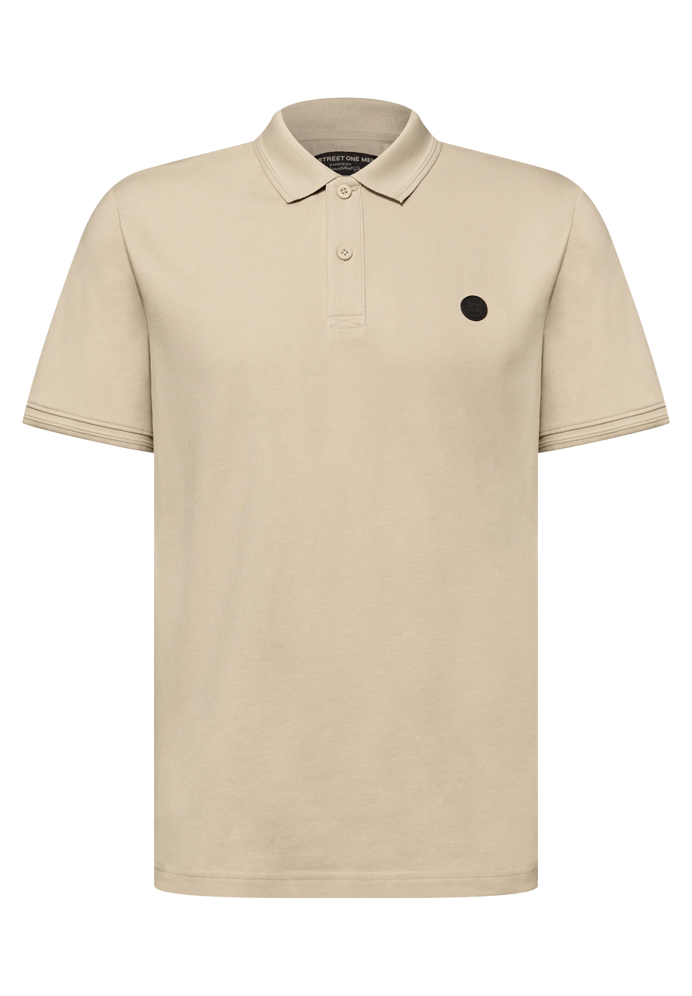 Street One MEN Shirt in Beige: front