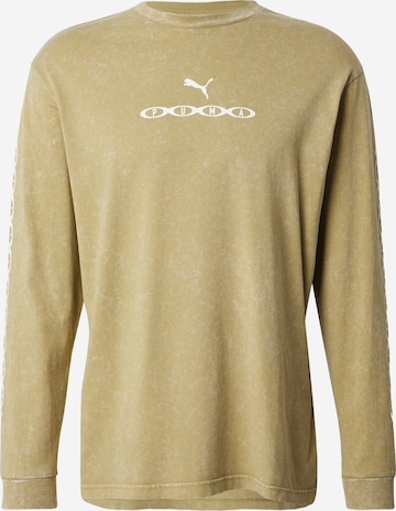 PUMA Shirt in Green: front