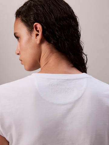 T-shirt 'CLASSIC KATE' Calvin Klein en blanc