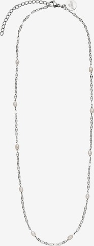 PURELEI - Colar 'Delicate Pearl' em prata: frente