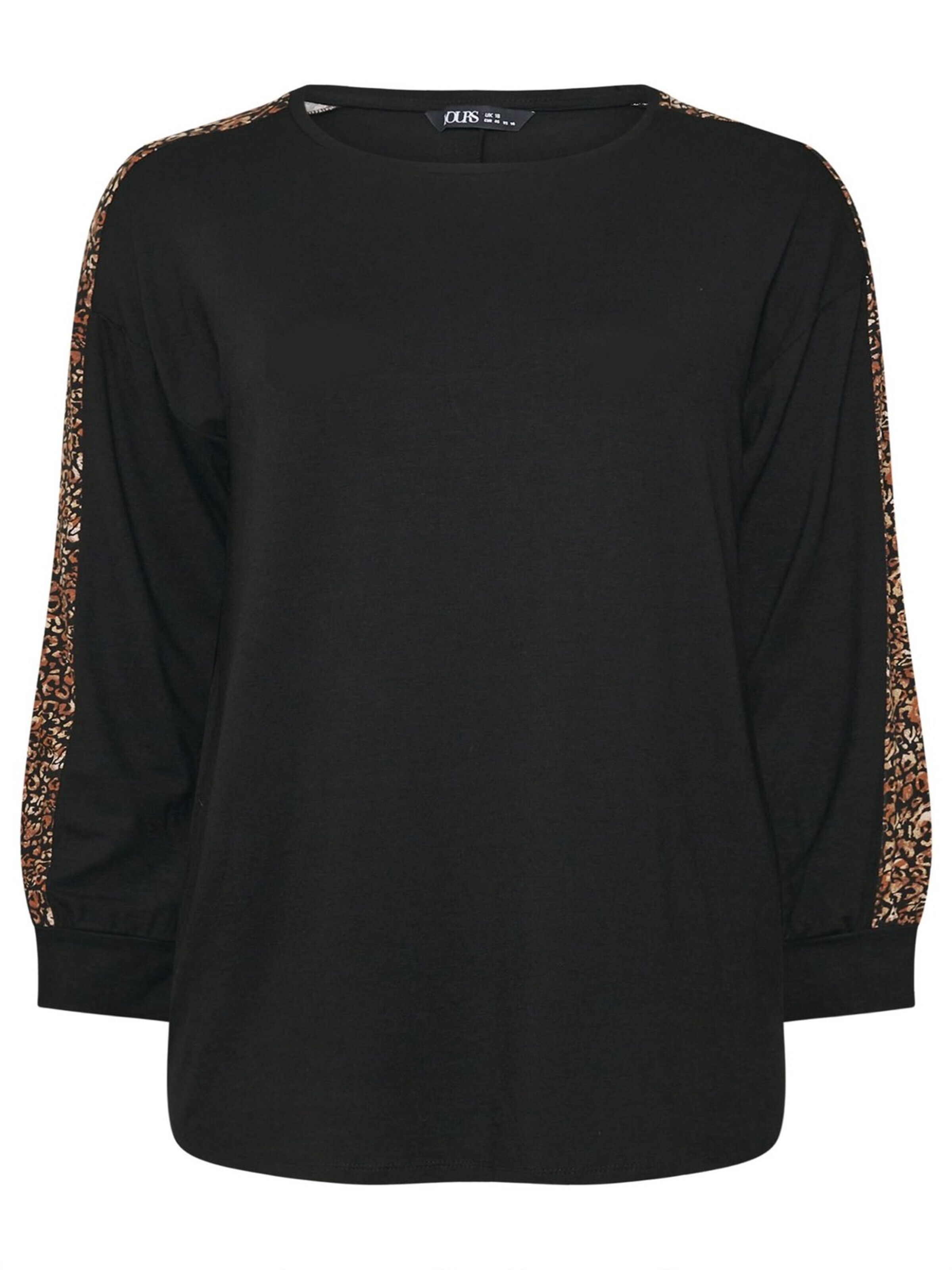 Stil Diva Shirt in Zwart