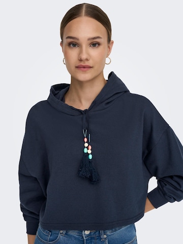 ONLY Sweatshirt 'MARIE' in Blue