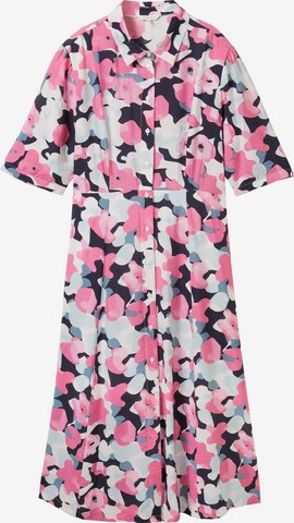 TOM TAILOR Shirt Dress in Pink: front