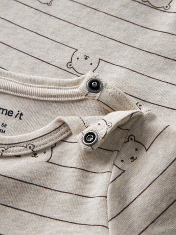 NAME IT Dupačky/body 'NBMNALAS' – šedá