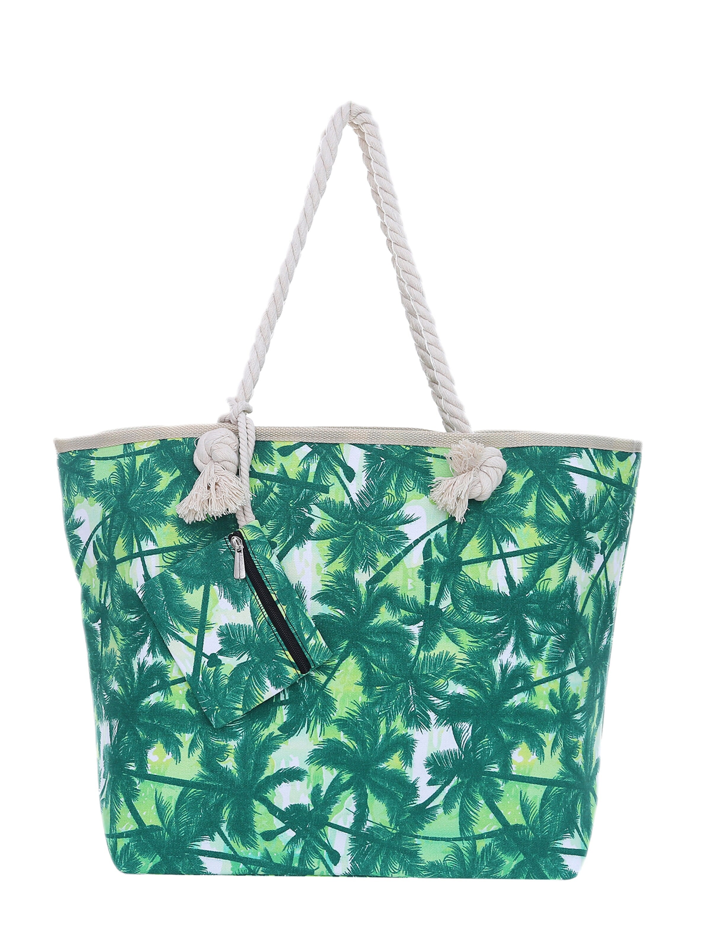 DonDon Beach Bag in Green: front