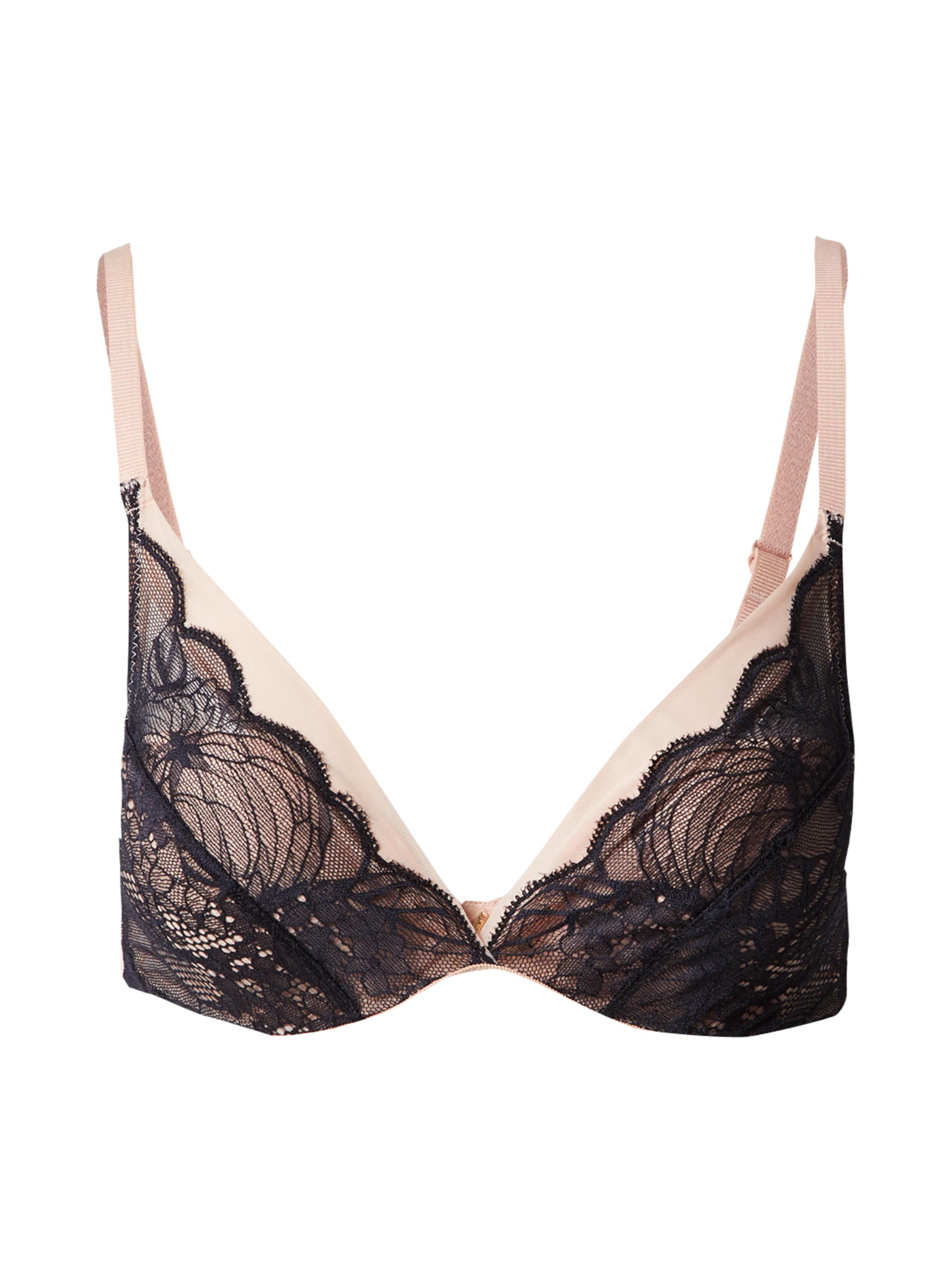 Chantelle Triangel BH i sort: forside