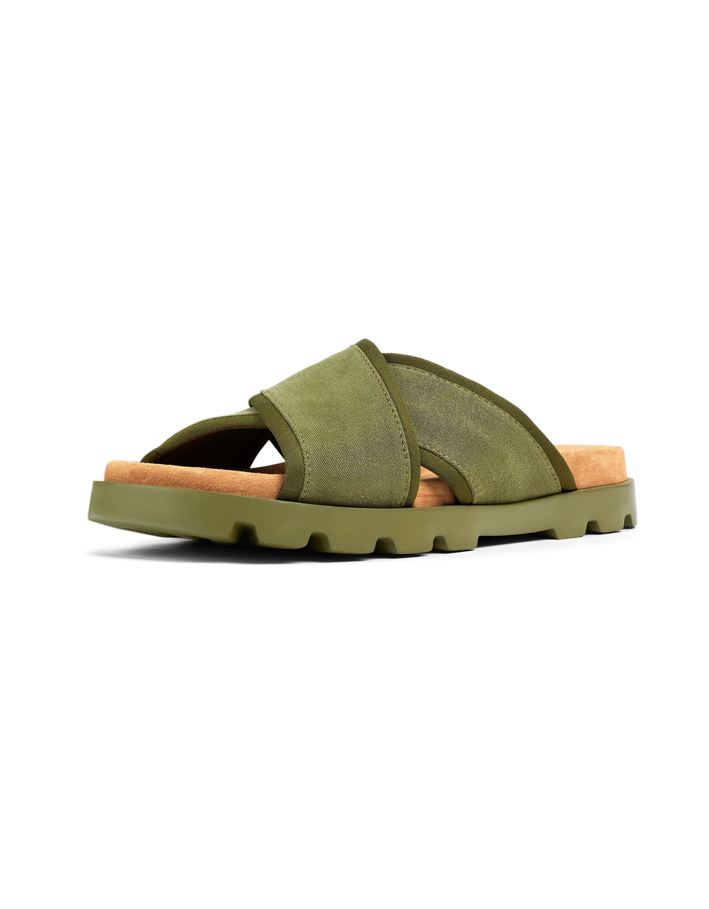CAMPER Mules 'Brutus' in Green: front