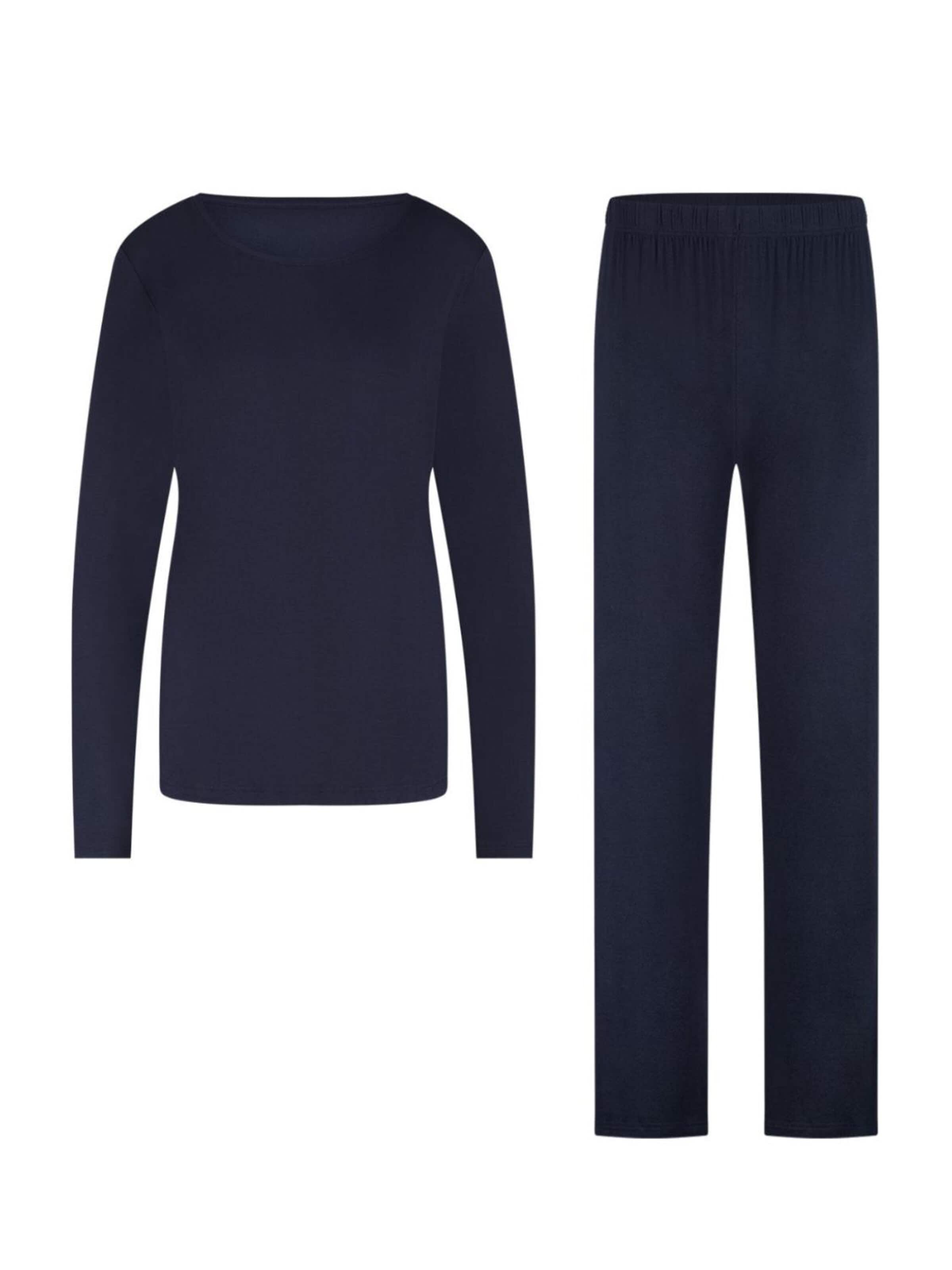 Bamboo basics Pajama 'Nina' in Blue: front