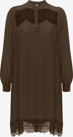 Robe 'Tiffany' CULTURE en marron : devant