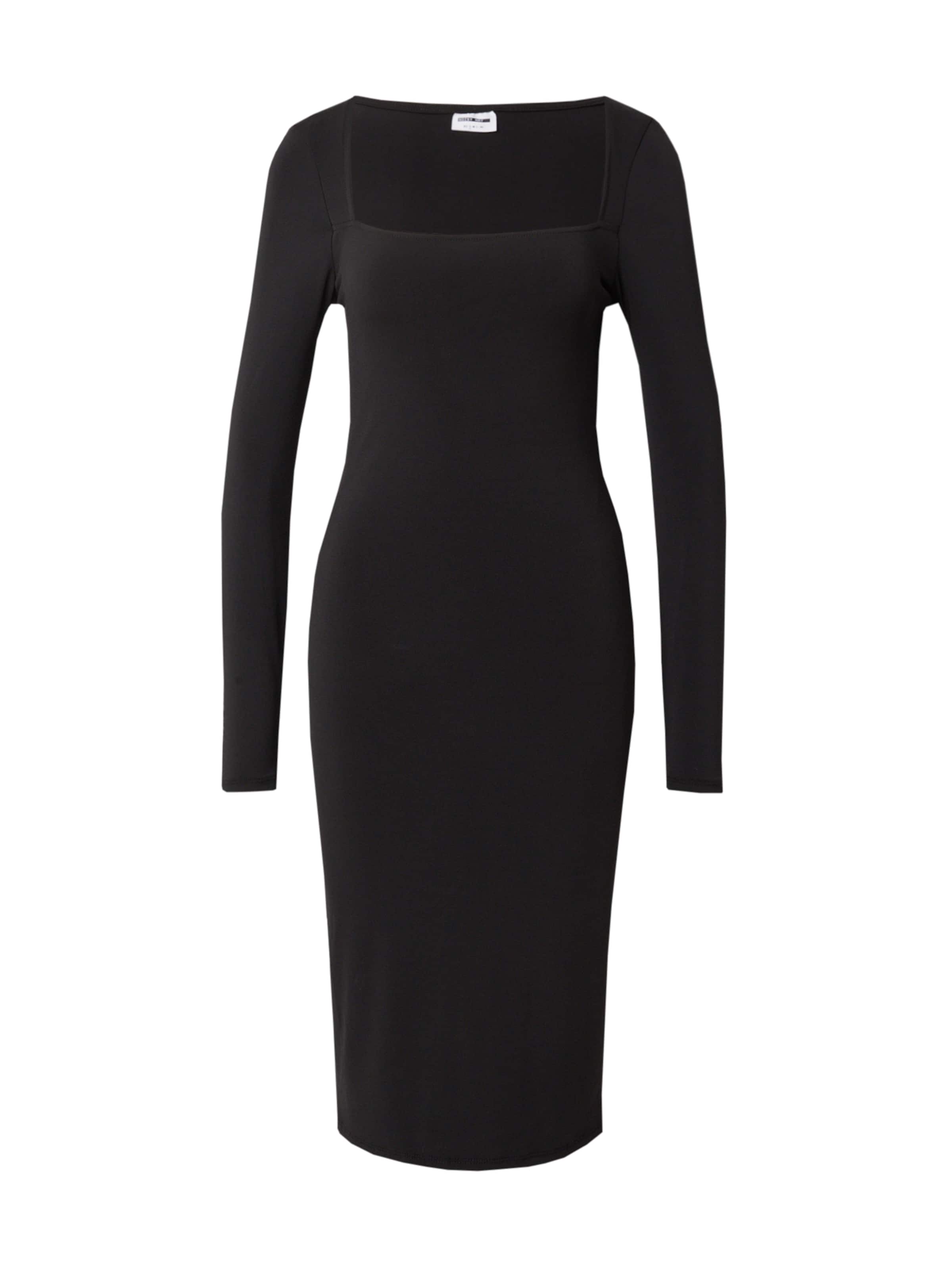 Noisy may Рокля 'NMAMANDA' в черно: отпред