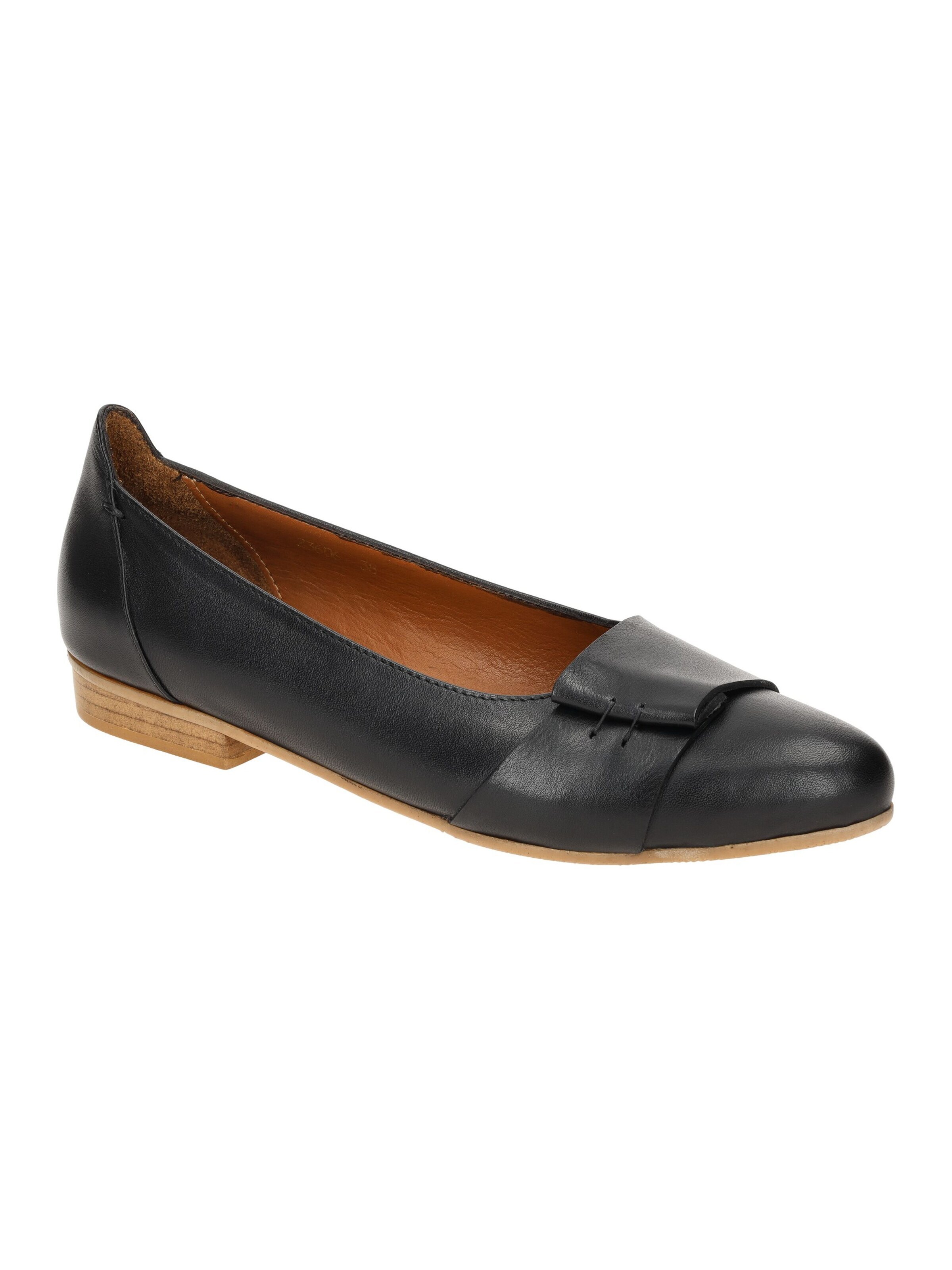 Everybody Ballet Flats 'Boria' in Black: front