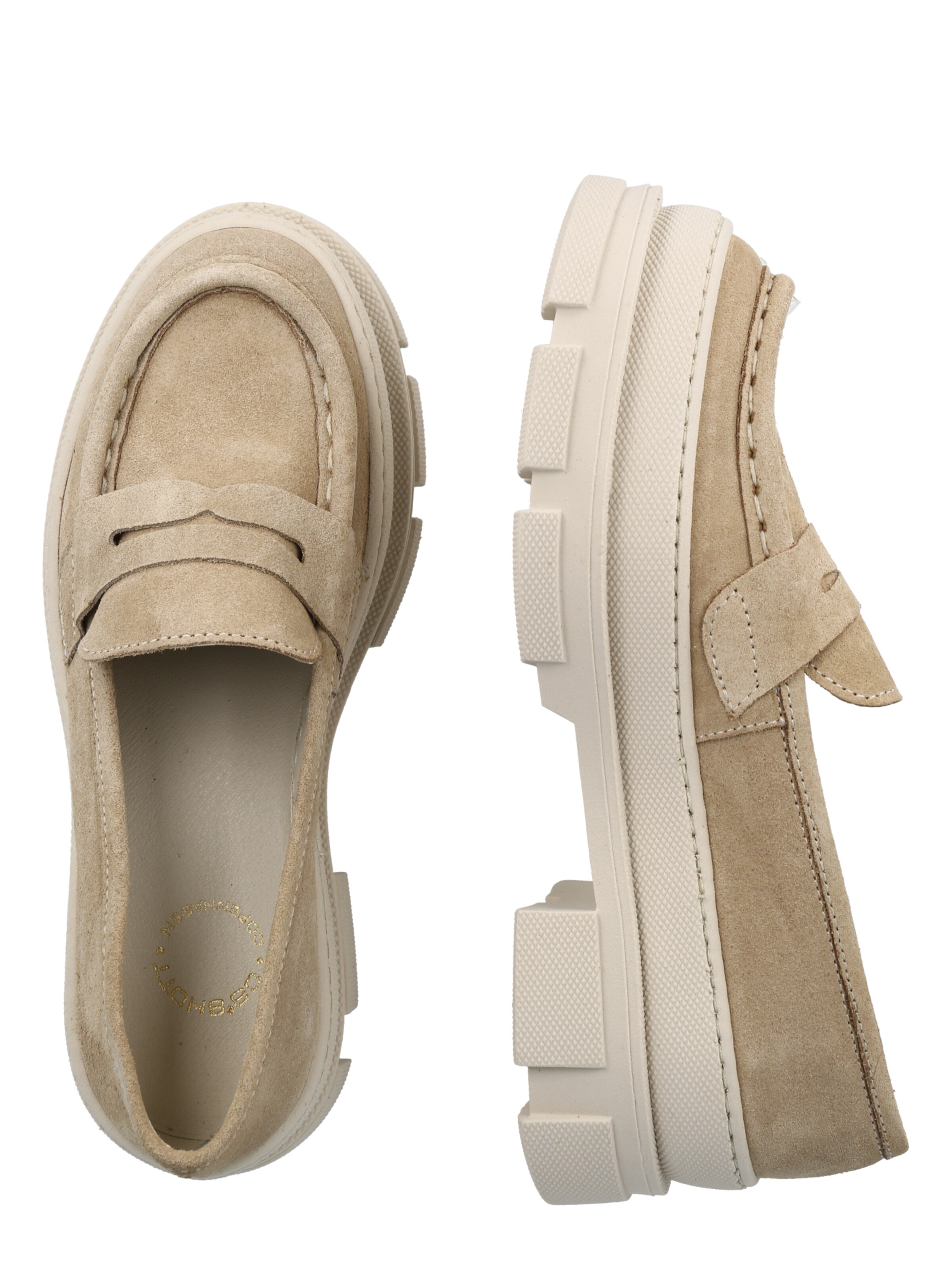 Frauen Halbschuhe Ca'Shott Slipper in Beige, Chamois - VB74780 Frauen Halbschuhe Ca'Shott Slipper in Beige, Chamois - VB74780