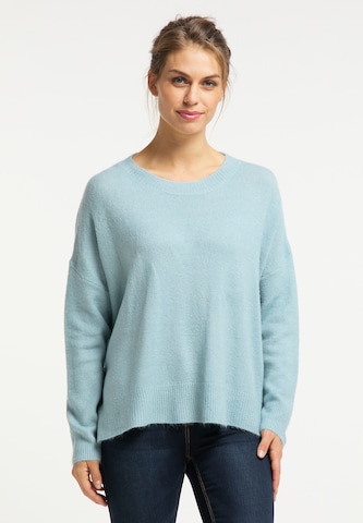 Usha - Jersey en azul: frente