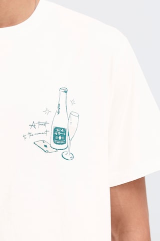!Solid T-shirt 'SDRAE' i vit: framsida