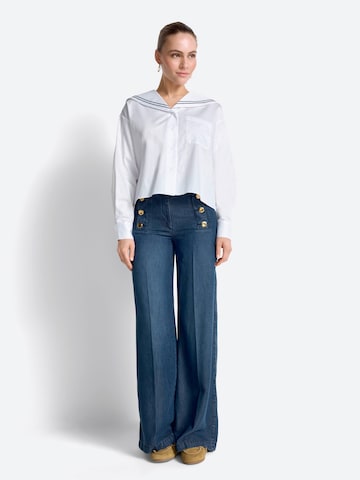 Rich & Royal Pusero värissä valkoinen