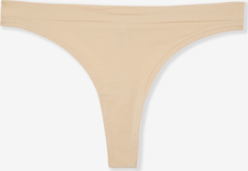 ETAM Thong 'Aube' in Beige: front