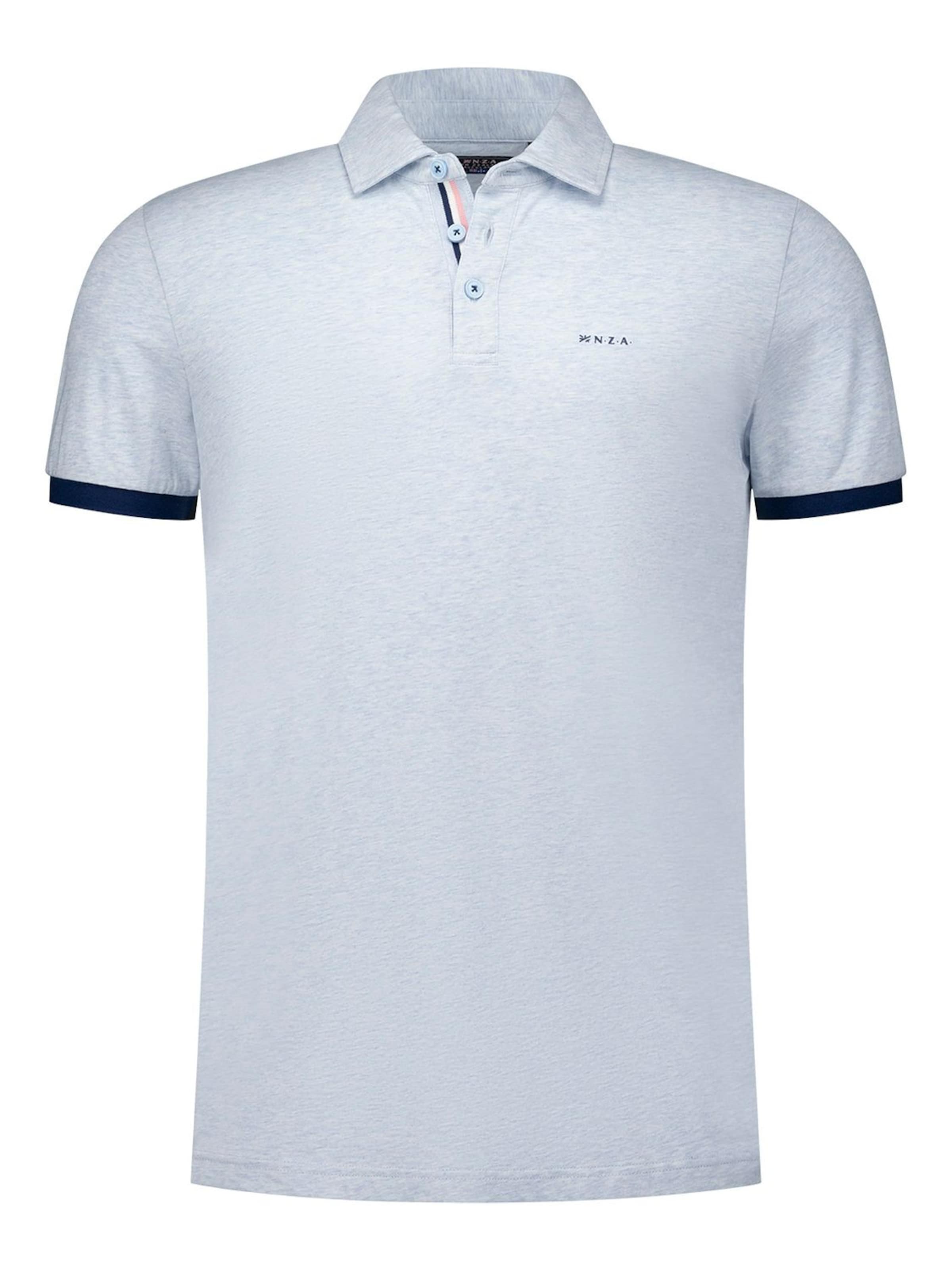 NZA New Zealand Auckland Shirt 'Briggs' in Blauw: voorkant