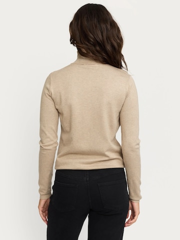 Soft Rebels Sweater ' SRMarla ' in Beige: back