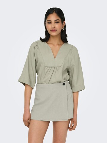 ONLY Bluse 'ONLCaro' i grøn: forside