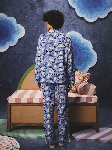 Cath Kidston Pyjama 'Moomins' in Blauw