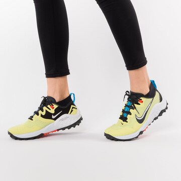 NIKE Athletic Shoes 'Wildhorse 7' in Yellow: front