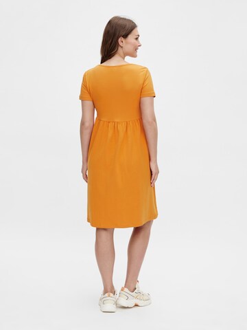 MAMALICIOUS Dress 'Sandra' in Orange