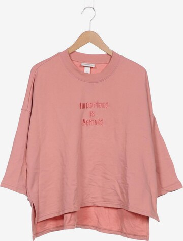 Monki Sweatshirt & Zip-Up Hoodie in M in Pink: front