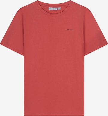 AMBIQUE Shirt 'JUSTIN' in Oranje: voorkant