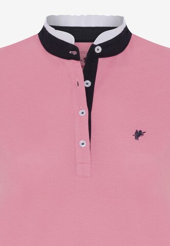 DENIM CULTURE Poloshirt 'Lexi' in Pink