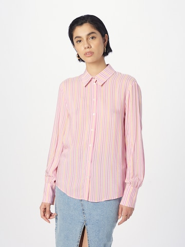 PATRIZIA PEPE - Blusa 'CAMICIA' em rosa: frente