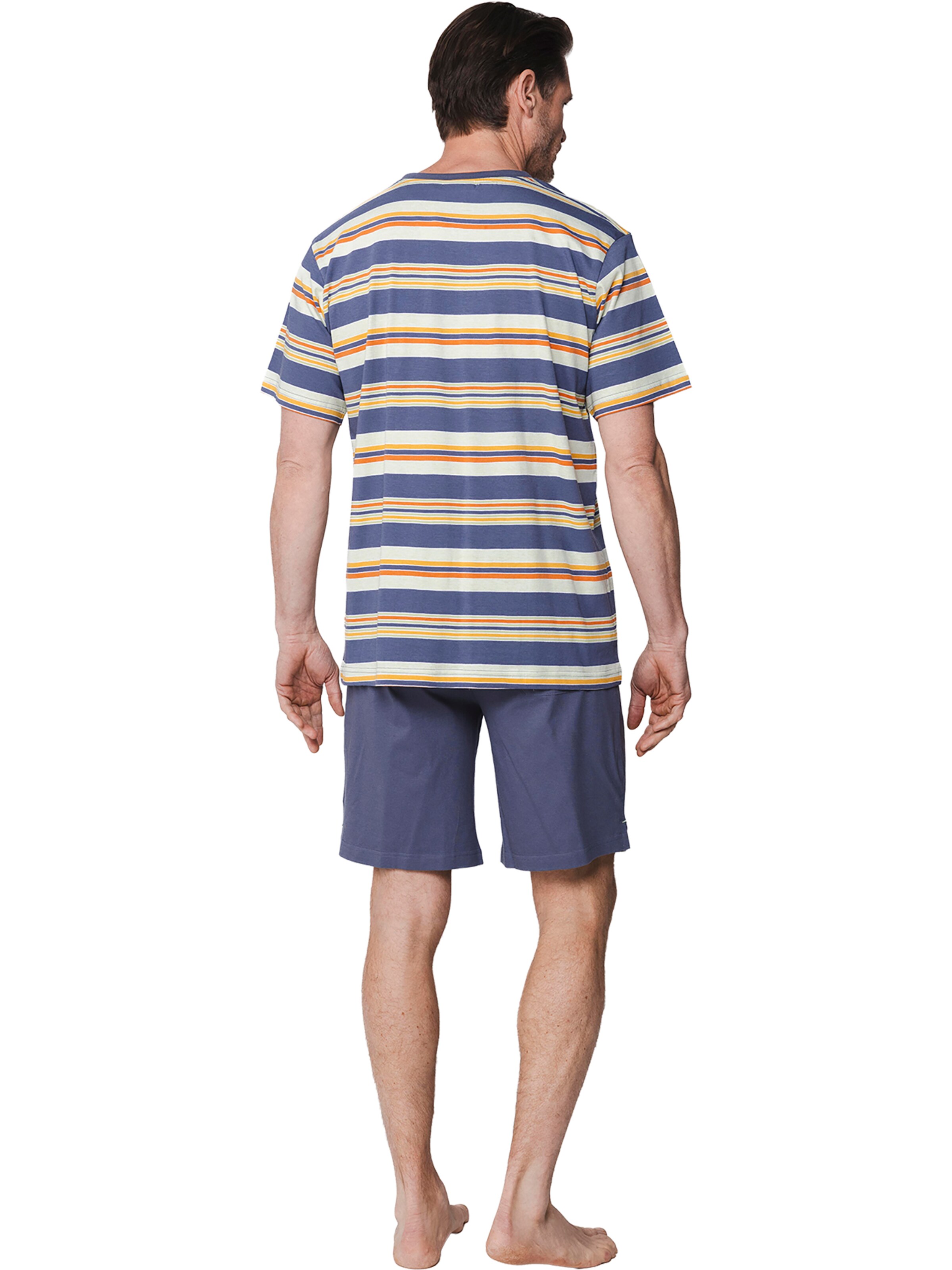 Pyjama court 'Shortama' Pastunette en gris