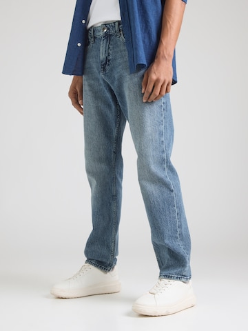 QS - Regular Calças de ganga em azul: frente